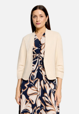 Blazer-Jacke mit 3/4 Arm / Modellfoto Vorderseite