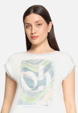 Blusenshirt mit Aufdruck / Detailbild
