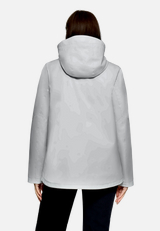 Outdoorjacke mit Kapuze / Modellfoto Rückseite