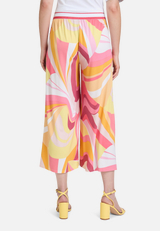 Culotte mit elastischem Bund / Modellfoto Rückseite