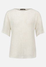 Strickpullover kurzarm / Vorderseite