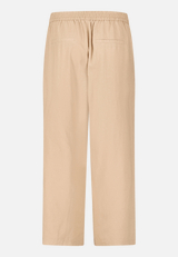 Leinenhose unifarben / Rückseite