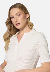 Basic Shirt mit Knöpfen / Detailbild