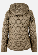 Outdoorjacke mit abnehmbarer Kapuze / Rückseite