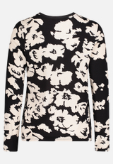 Basic Shirt mit Rippbündchen / Rückseite