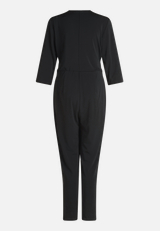 Jumpsuit mit Eingrifftaschen / Rückseite