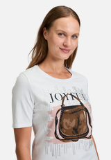 Basic Shirt mit Aufdruck / Detailbild