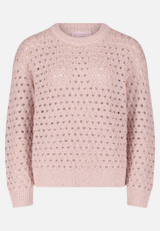 Strickpullover mit Effektgarn / Vorderseite