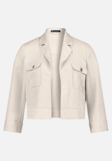 Blazer-Jacke mit 3/4 Arm / Vorderseite