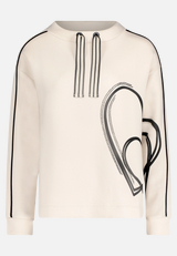 Sweatshirt mit Stehkragen / Vorderseite