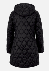 Outdoorjacke mit abnehmbarer Kapuze / Rückseite