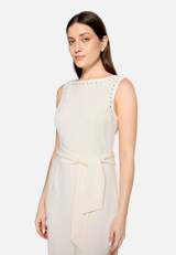Jumpsuit mit Gürtel / Detailbild
