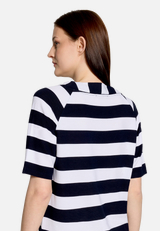 Sweatshirt mit Rippenstruktur / Detailbild