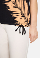 Casual-Shirt mit Tunnelzug / Detailbild