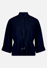 Hemdbluse  mit Gürtel / Vorderseite