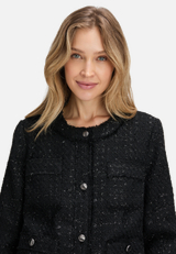 Blazer-Jacke mit Fransen / Detailbild