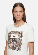 Basic Shirt mit Aufdruck / Detailbild
