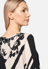 Casual-Shirt mit Gummizug / Detailbild