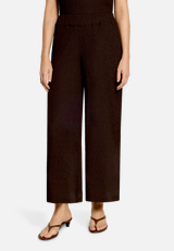Culotte 7/8 Länge mit elastischem Bund / Modellfoto Vorderseite