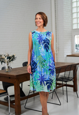 Plisseekleid ohne Arm / Imagebild
