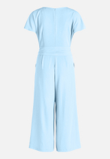Jumpsuit mit Eingrifftaschen / Rückseite