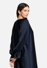 Midikleid langarm / Detailbild