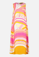 Sommerkleid mit Rundhalsausschnitt / Vorderseite