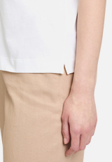 Basic Shirt mit Placement / Detailbild