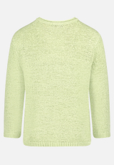 Strickpullover mit 3/4 Arm / Rückseite
