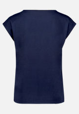 Casual-Shirt mit Ringel / Rückseite