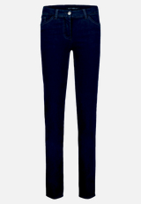 Basic-Jeans mit aufgesetzten Taschen / Vorderseite
