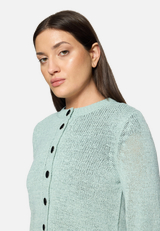Strick-Cardigan mit aufgesetzten Taschen / Detailbild