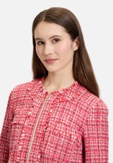 Blazer-Jacke mit Fransen / Detailbild