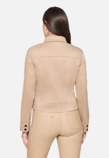 Blazer-Jacke langarm / Modellfoto Rückseite