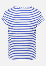 Casual-Shirt mit Ringel / Rückseite