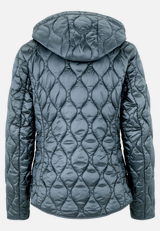 Outdoorjacke mit abnehmbarer Kapuze / Rückseite