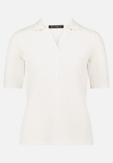 Basic Shirt mit Knöpfen / Vorderseite
