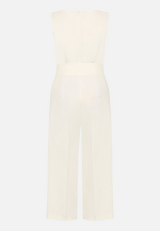 Eleganter Jumpsuit mit Eingrifftaschen / Rückseite
