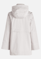 Outdoorjacke mit abnehmbarer Kapuze / Rückseite