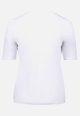 Basic Shirt mit Rundhalsausschnitt / Rückseite