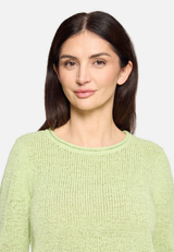 Strickpullover mit 3/4 Arm / Detailbild