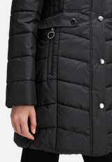 Outdoorjacke mit Kapuze / Detailbild