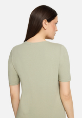 Basic Shirt mit Aufdruck / Detailbild