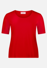Basic Shirt mit Struktur / Vorderseite