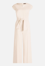 Eleganter Jumpsuit mit Bindegürtel / Vorderseite