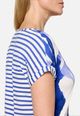 Casual-Shirt mit Ringel / Detailbild