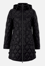 Outdoorjacke mit abnehmbarer Kapuze / Vorderseite