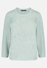 Strickpullover mit 3/4 Arm / Vorderseite