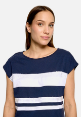 Casual-Shirt mit Ringel / Detailbild