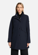 Outdoorjacke mit abnehmbarer Kapuze / Detailbild